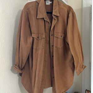 Princess Polly brown button up